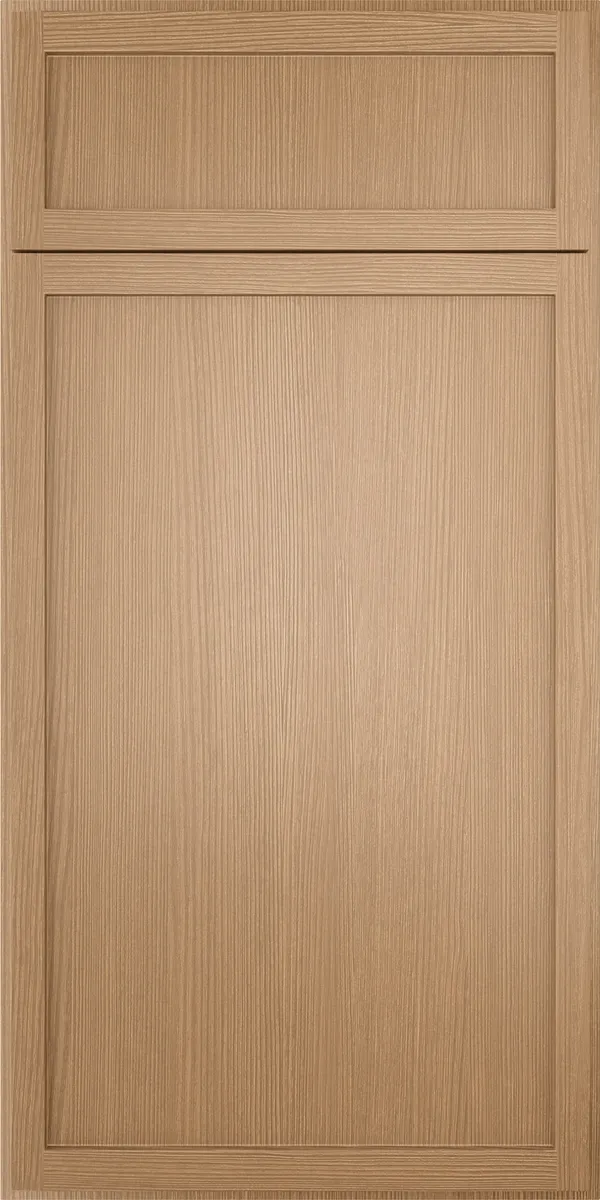 Forevermark Petit Oak cabinet door, photographed straight on