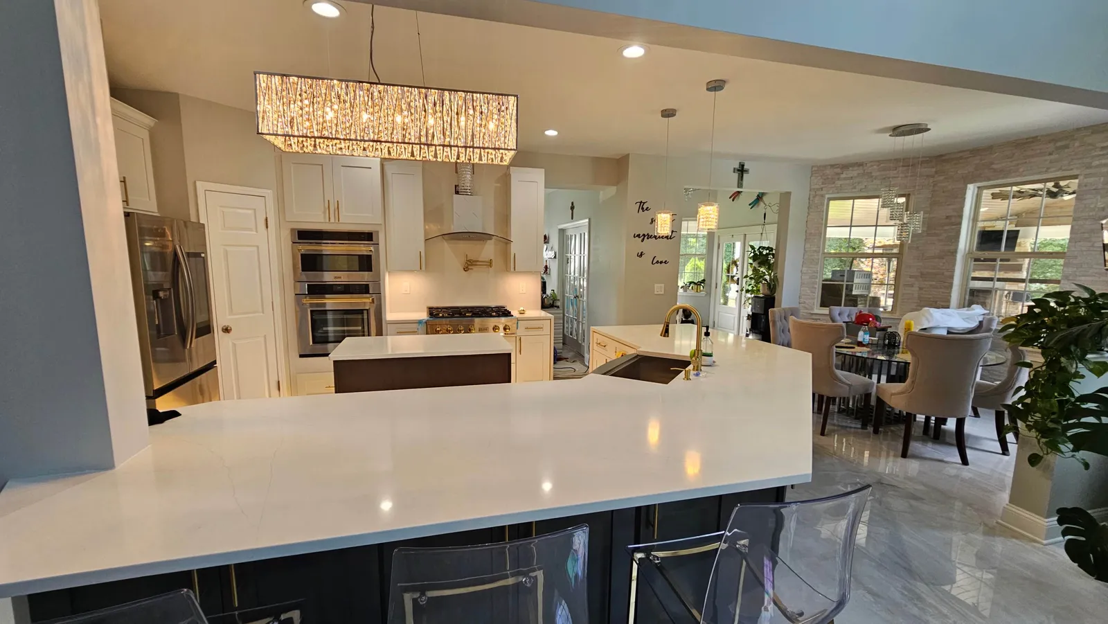 Ice White Shaker — a kitchen supplied by Wow Cabinets